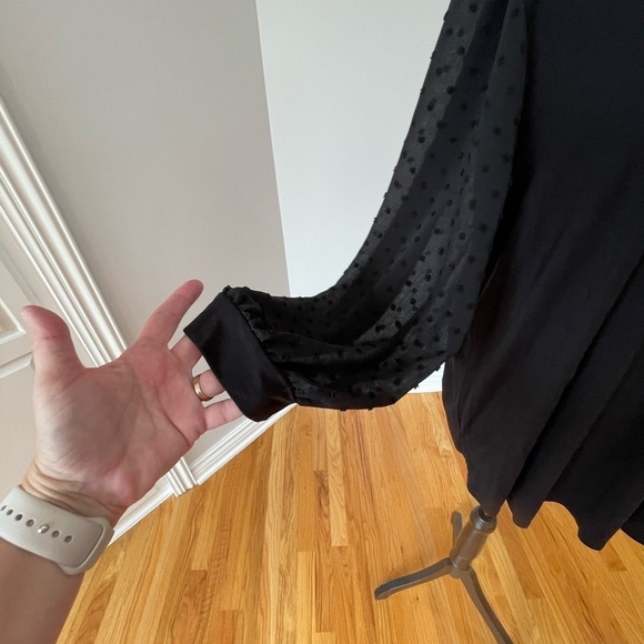 West K size 3X long sleeve black top new with tag - Picture 6 of 7